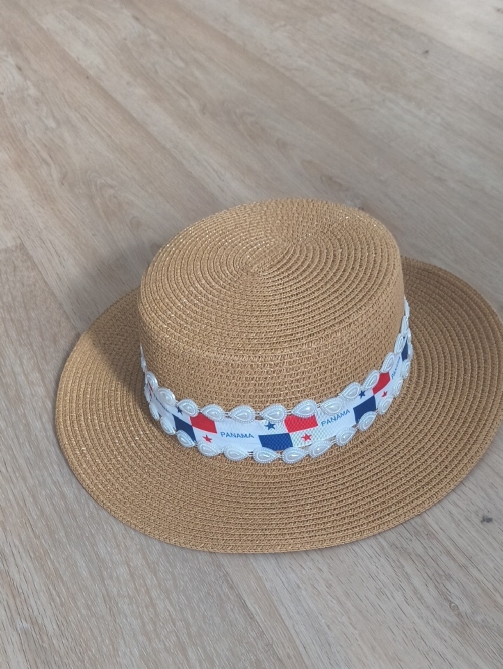 PANAMA FLAG Straw Hat
